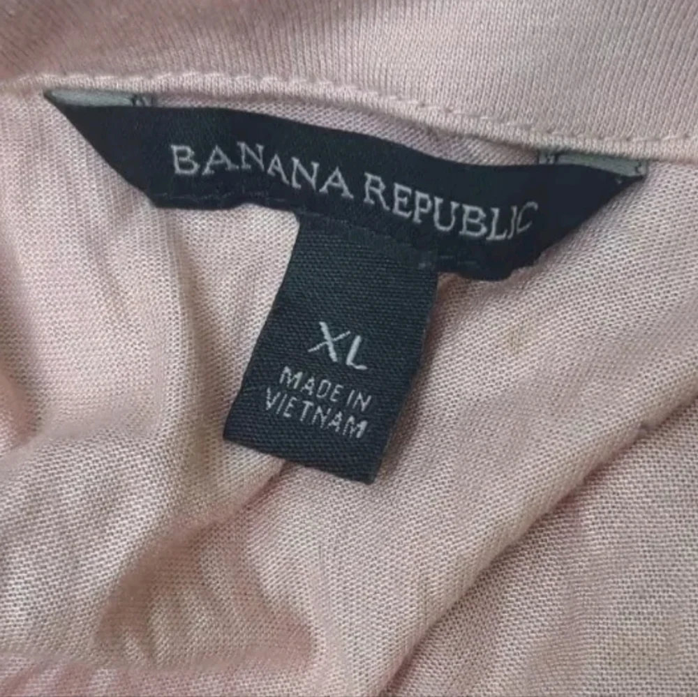 Banana Republic Womens Tiered Fringe Pink Tank Shirt Size XL - Picture 6 of 6